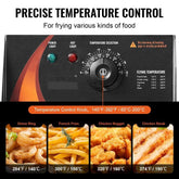 Commercial Electric Deep Fryer Countertop Deep Fryer 3000W 18Qt / 17L
